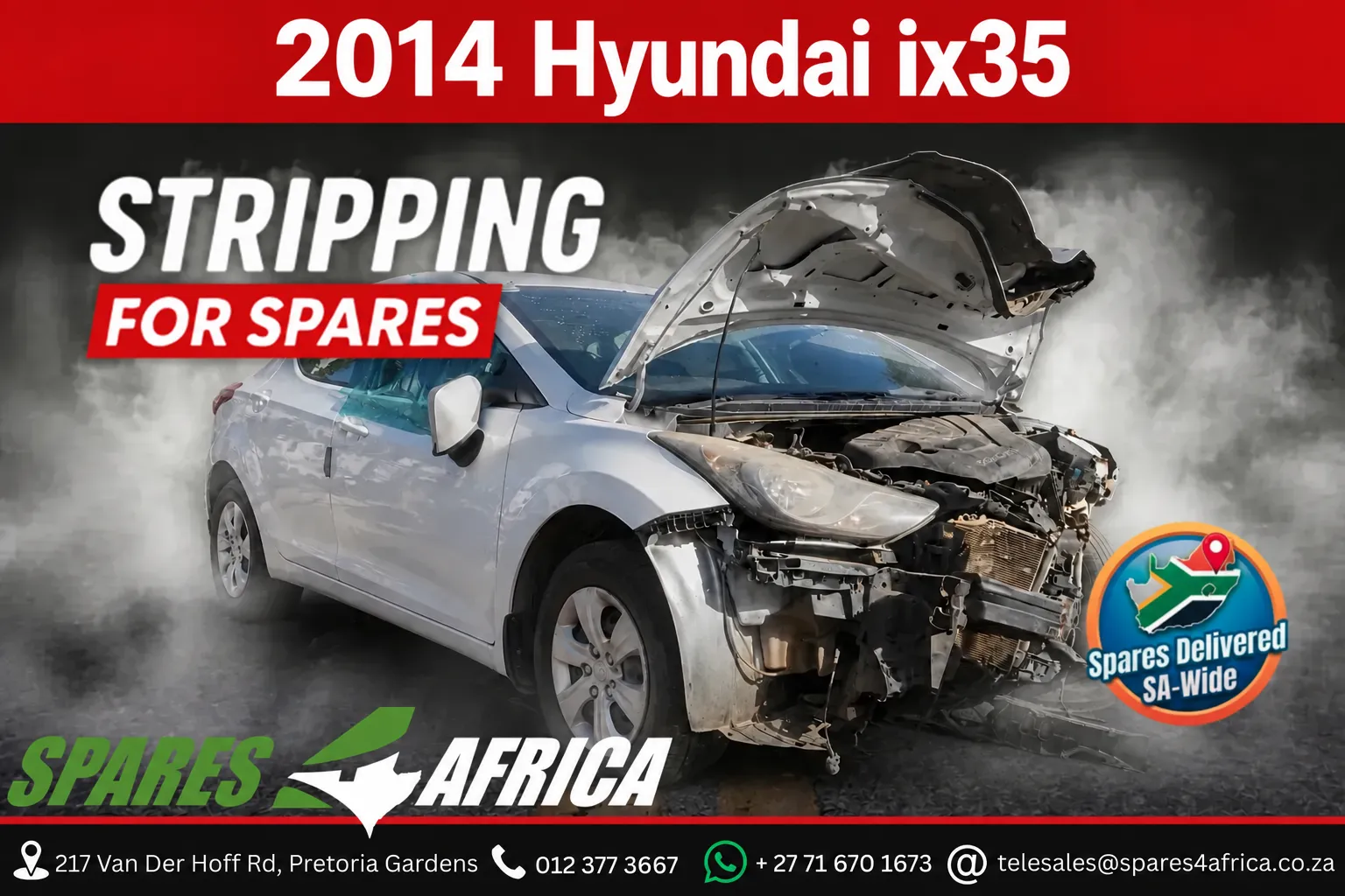 2014 Hyundai ix35 stripping for spares