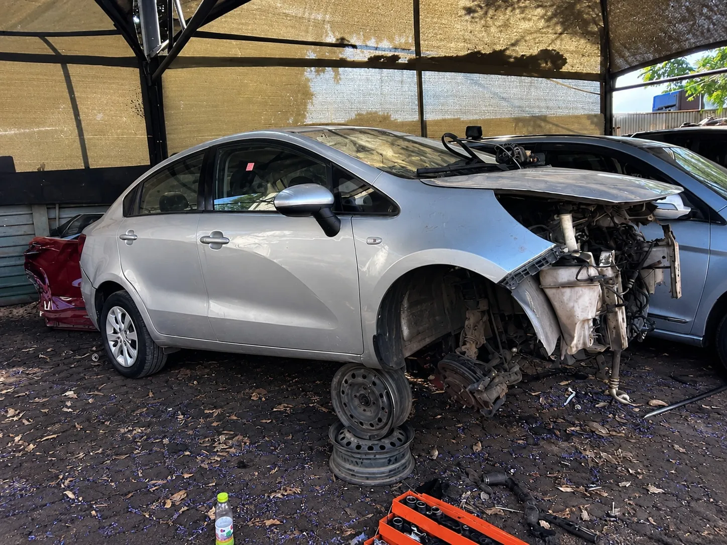 2014 Kia Rio g4la6m021568 view 2