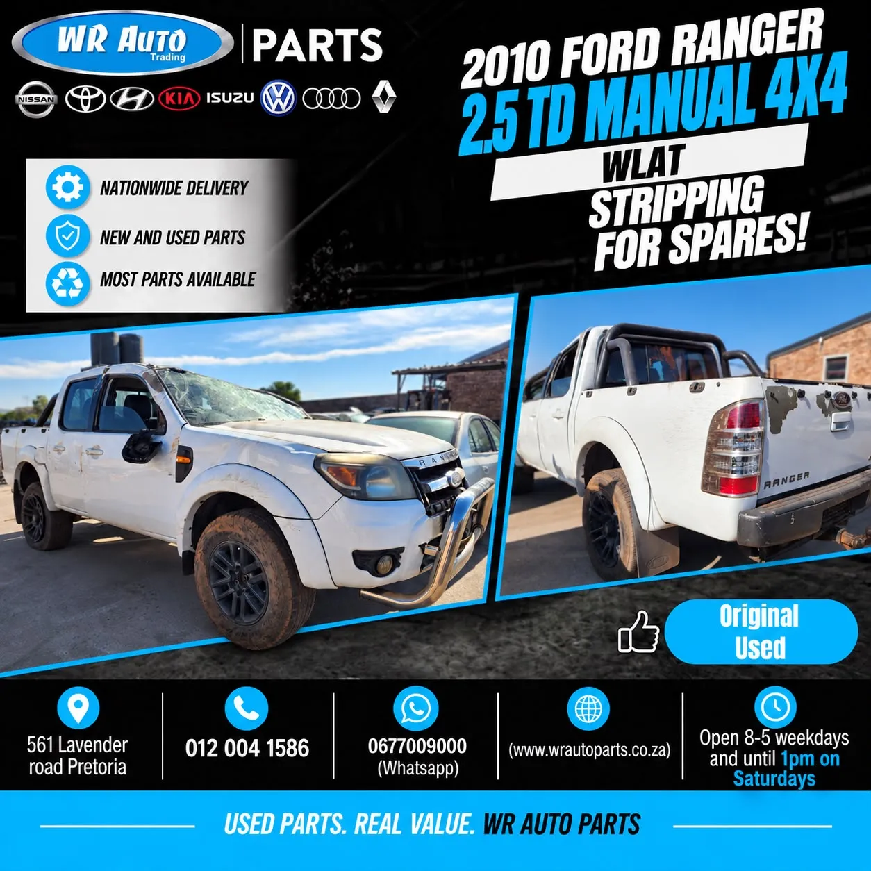 2011 Ford Ranger WLAT view 2