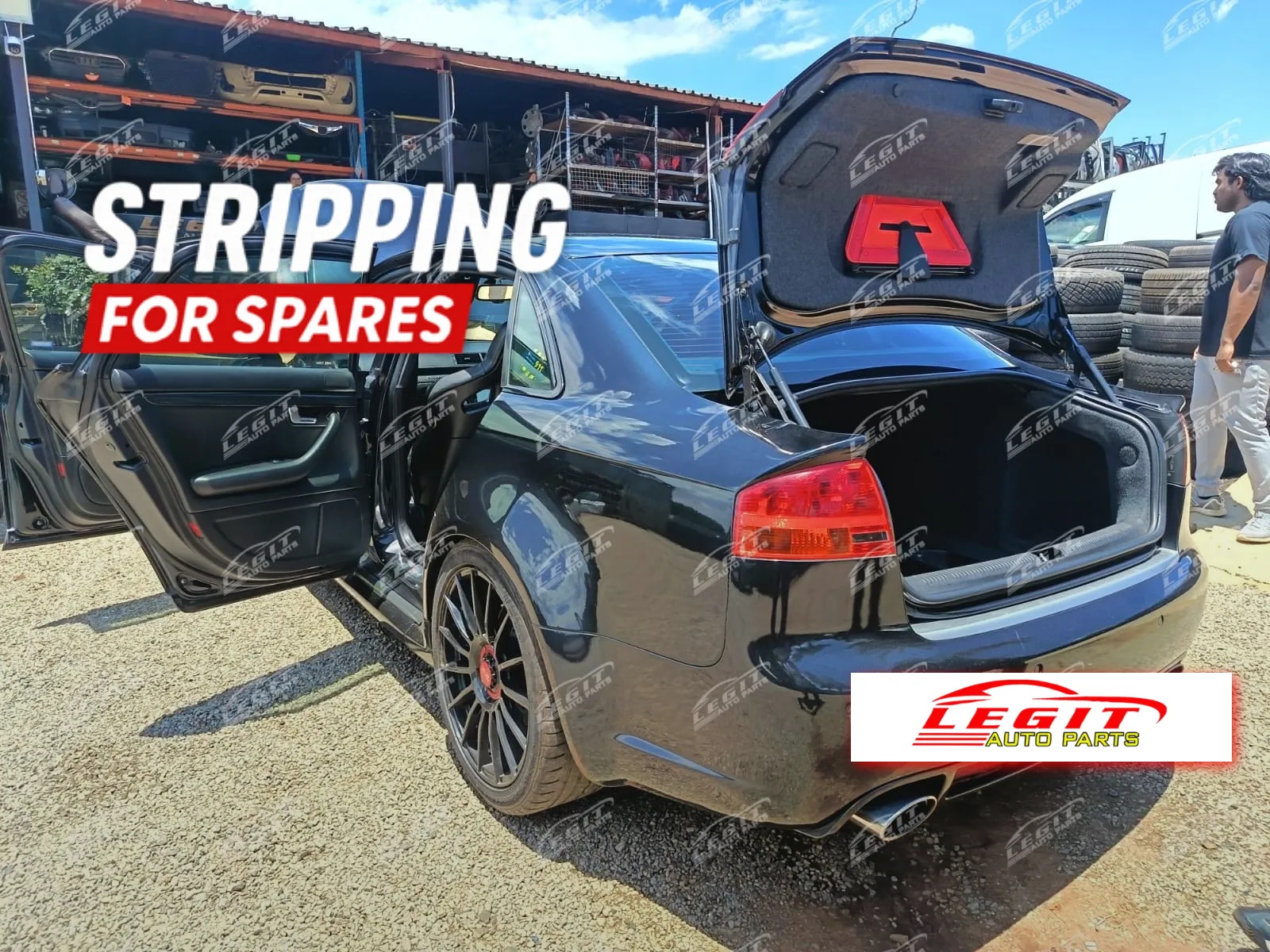 2007 Audi RS4 BNS view 4