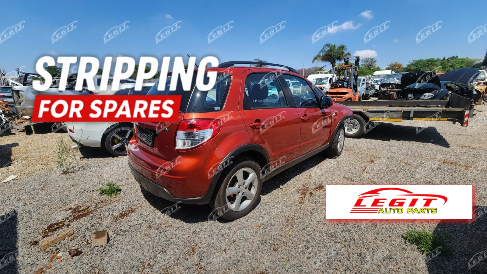 2011 Suzuki SX4 J20A view 4