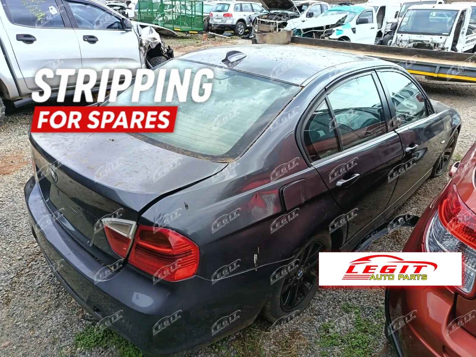 2006 BMW 3 Series N46 view 5