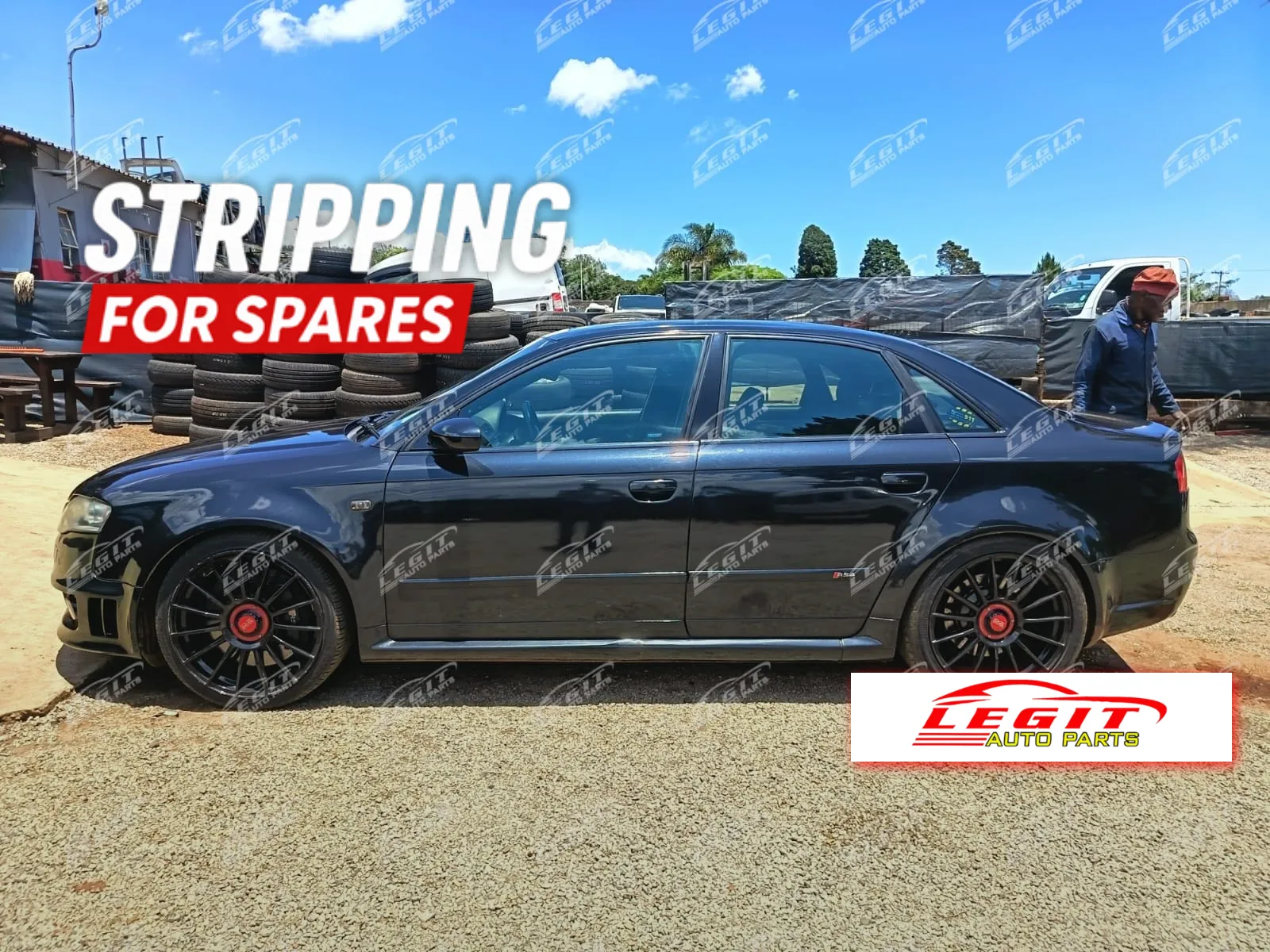 2007 Audi RS4 BNS view 3