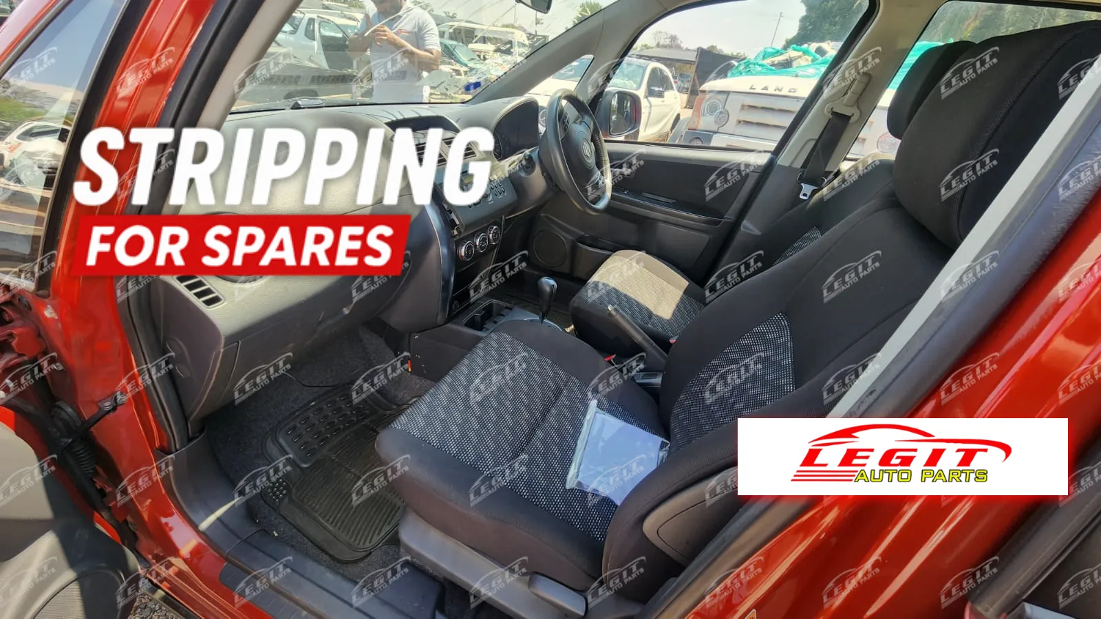 2011 Suzuki SX4 J20A view 3