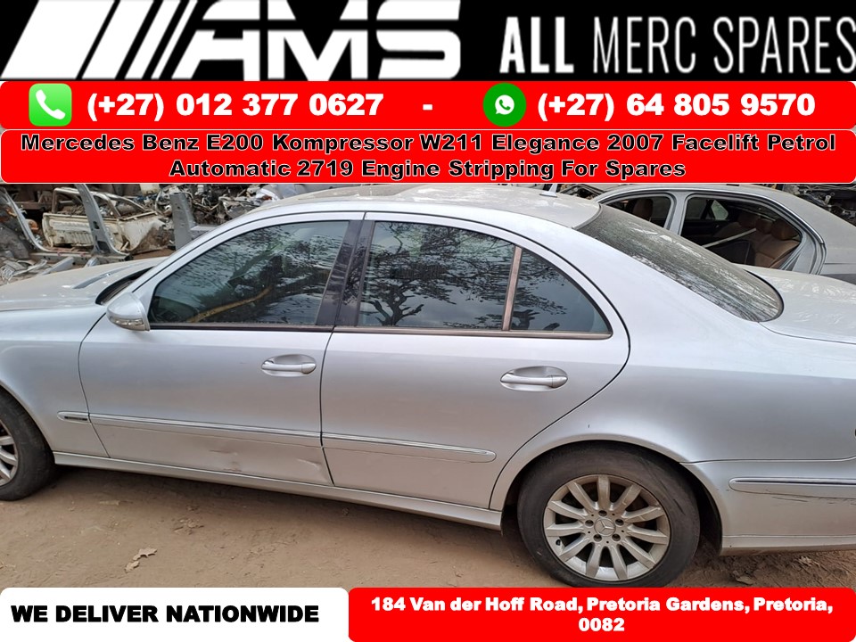 2007 Mercedes-Benz E200 Kompressor W211 Elegance Facelift