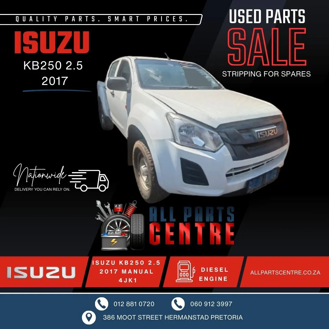 2017 Isuzu KB 4JK1 view 2