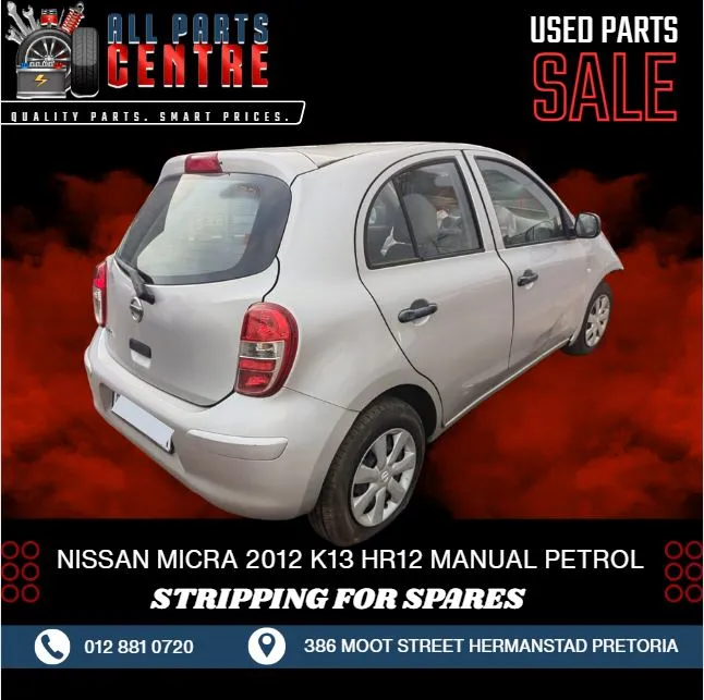 2012 Nissan Micra HR12 view 5