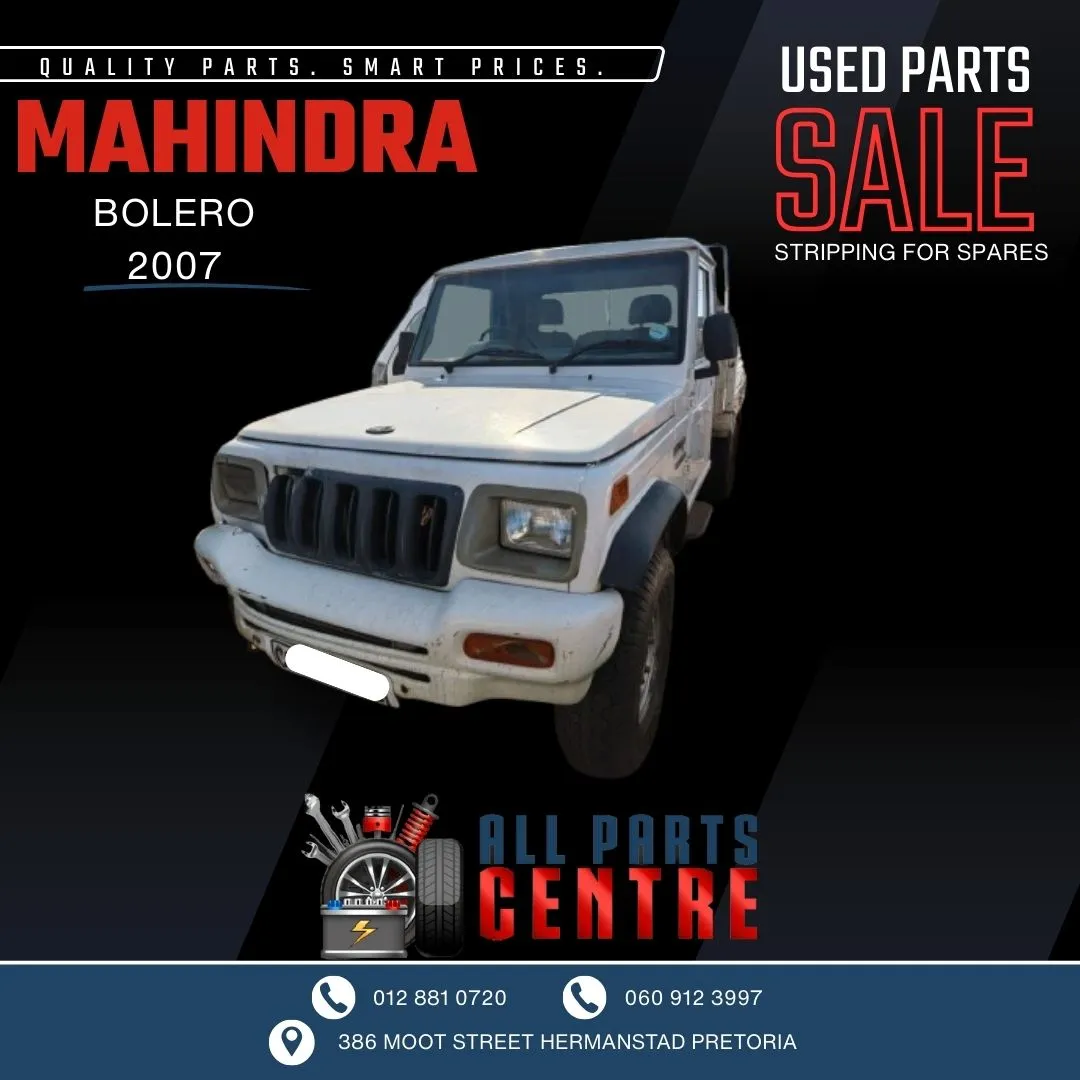 2007 Mahindra Bolero BKD4 view 3