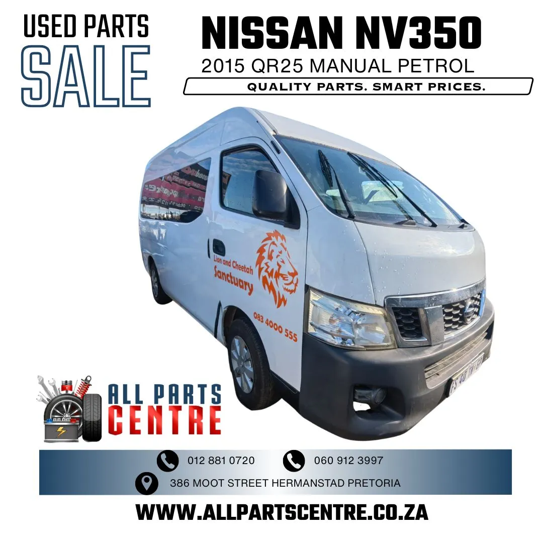 2015 Nissan NV350 QR25 view 3