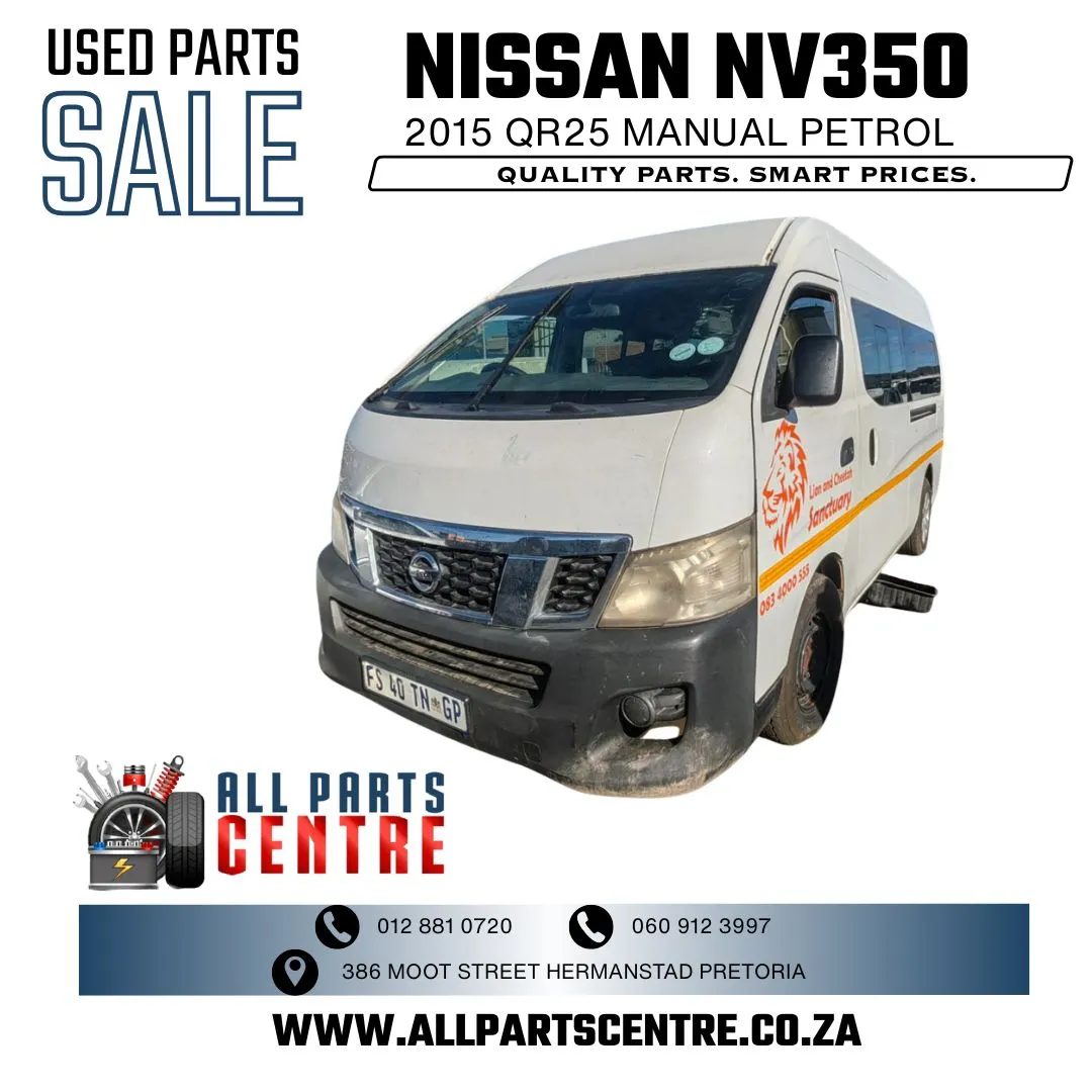 2015 Nissan NV350 QR25 view 2