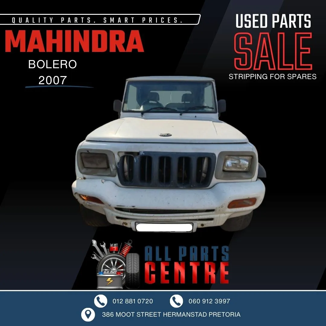 2007 Mahindra Bolero BKD4 view 2
