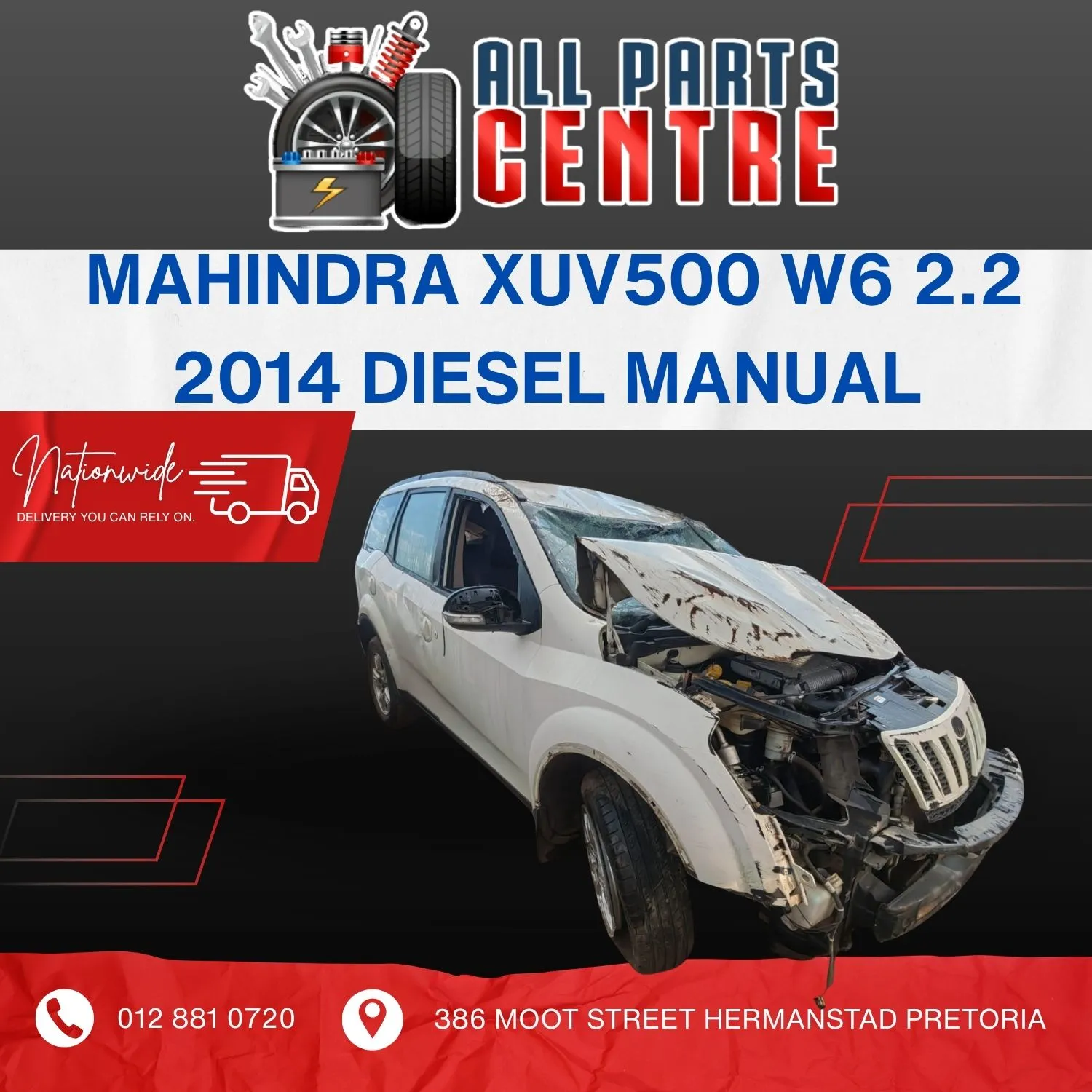 2014 Mahindra XUV 500 W6 2.2 view 3