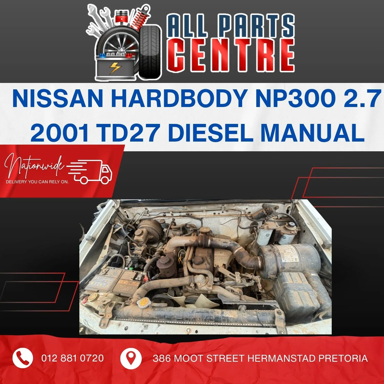 2001 Nissan Hardbody TD27 view 6