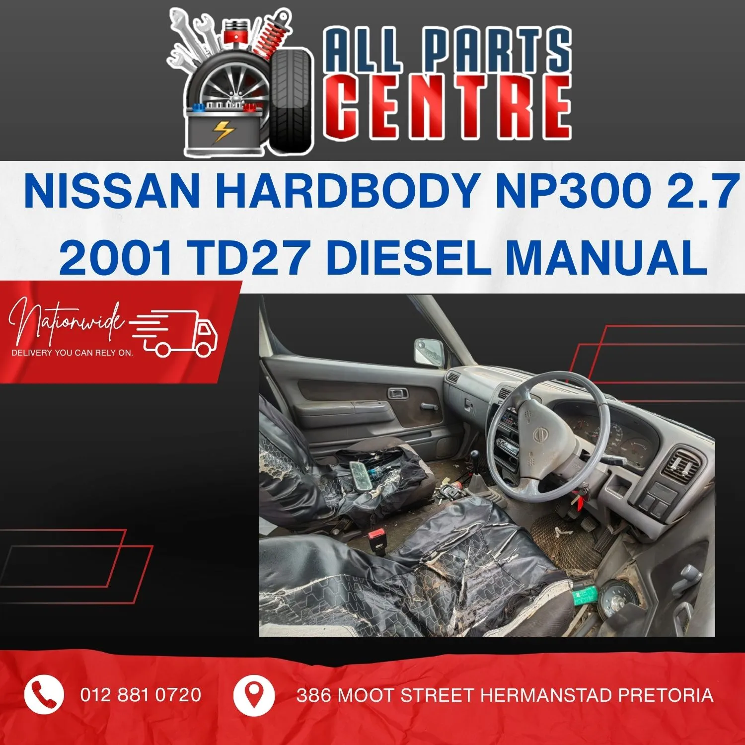 2001 Nissan Hardbody TD27 view 5