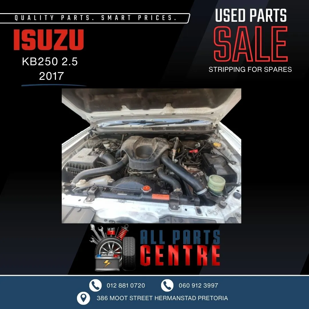 2017 Isuzu KB 4JK1 view 7