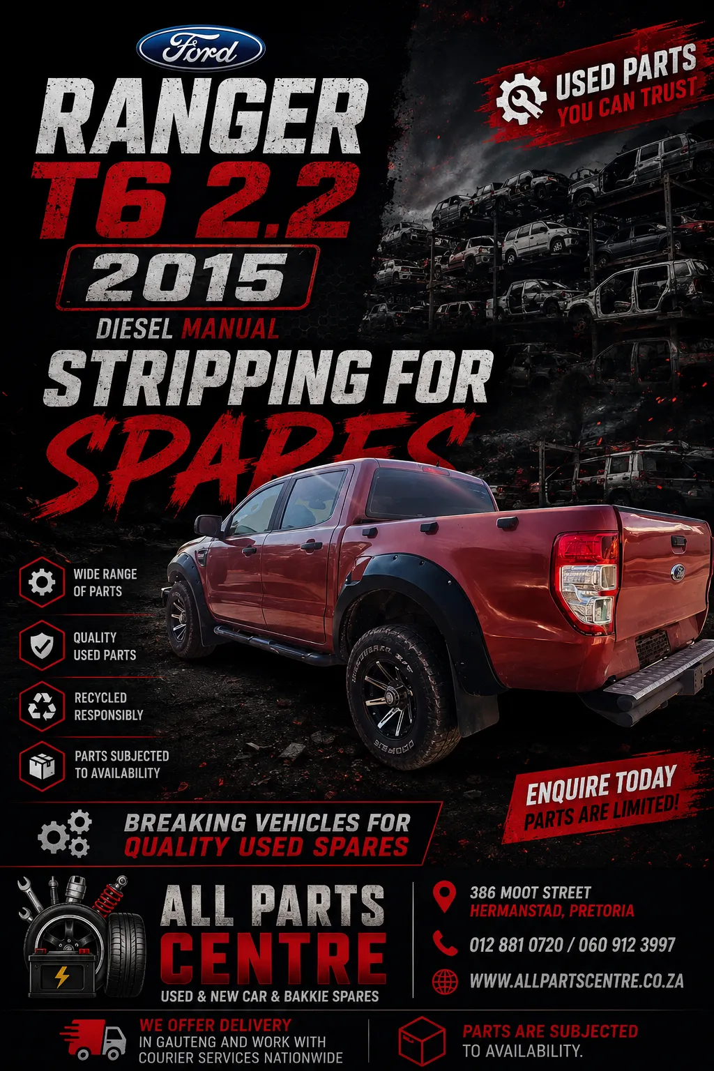 2015 Ford Ranger 2.2 view 4