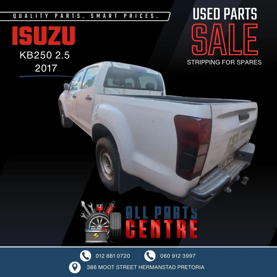 2017 Isuzu KB 4JK1 view 5