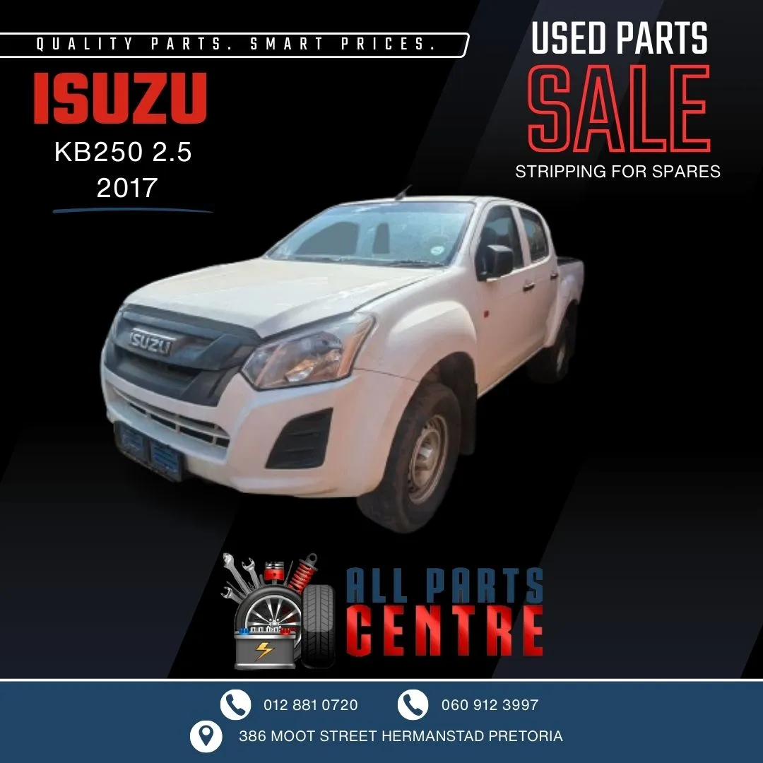 2017 Isuzu KB 4JK1 view 3