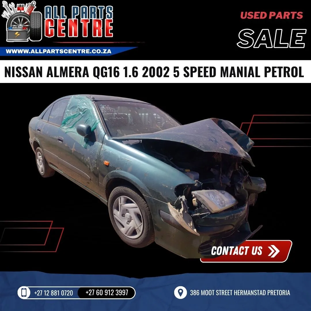 2002 Nissan Almera QG16 view 2