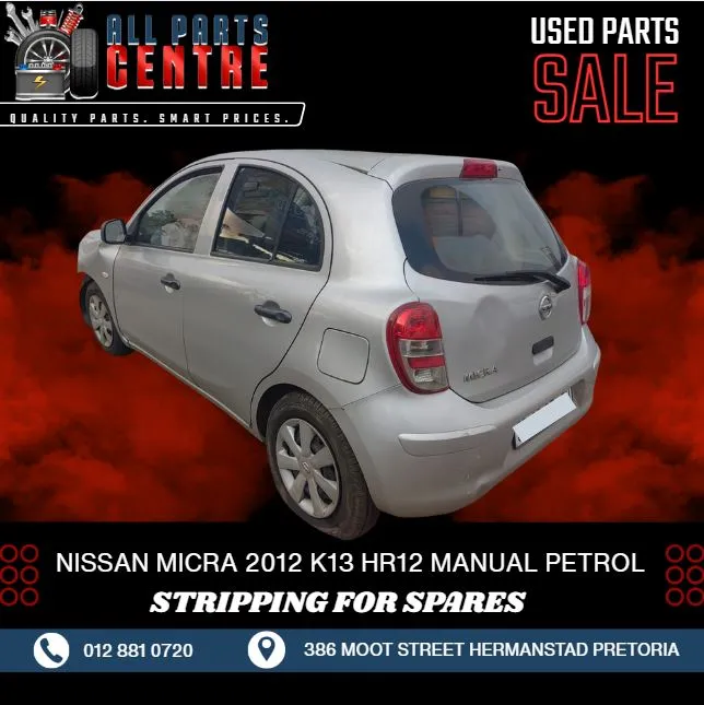 2012 Nissan Micra HR12 view 4