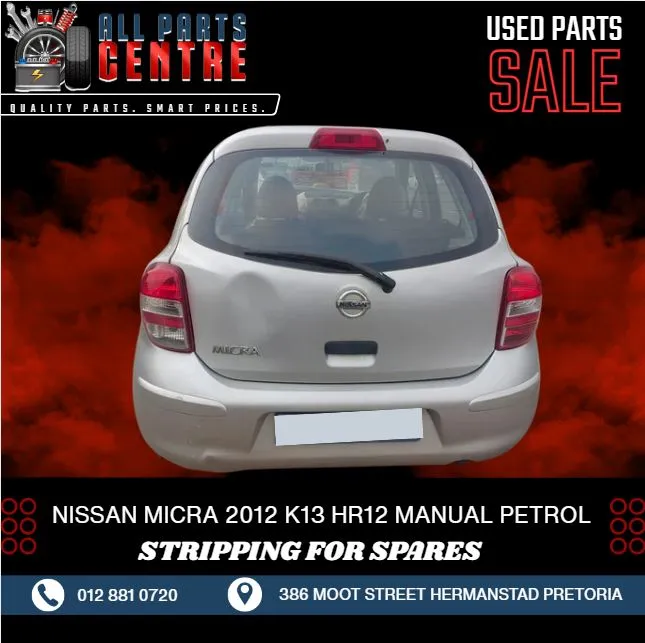 2012 Nissan Micra HR12 view 6