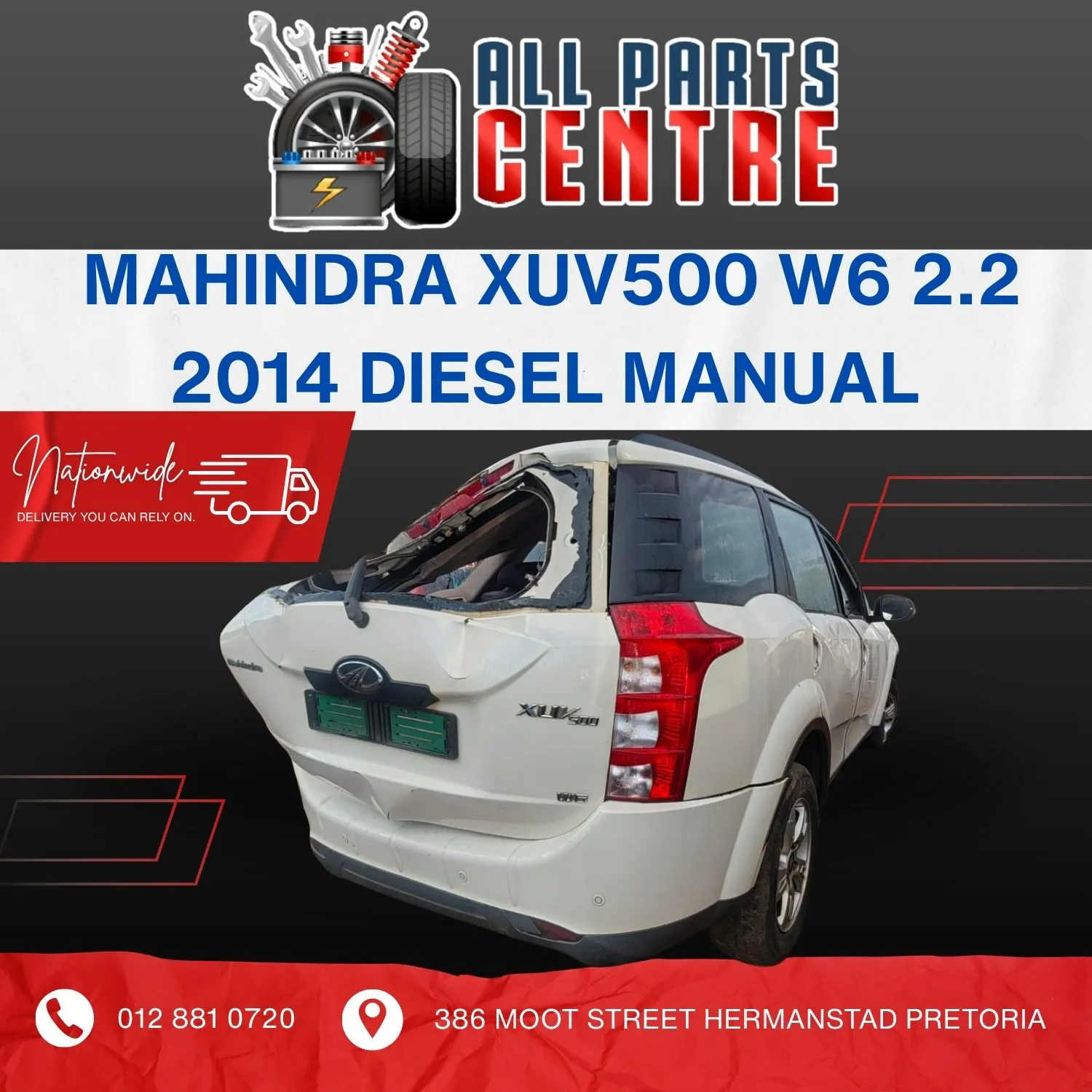 2014 Mahindra XUV 500 W6 2.2 view 4