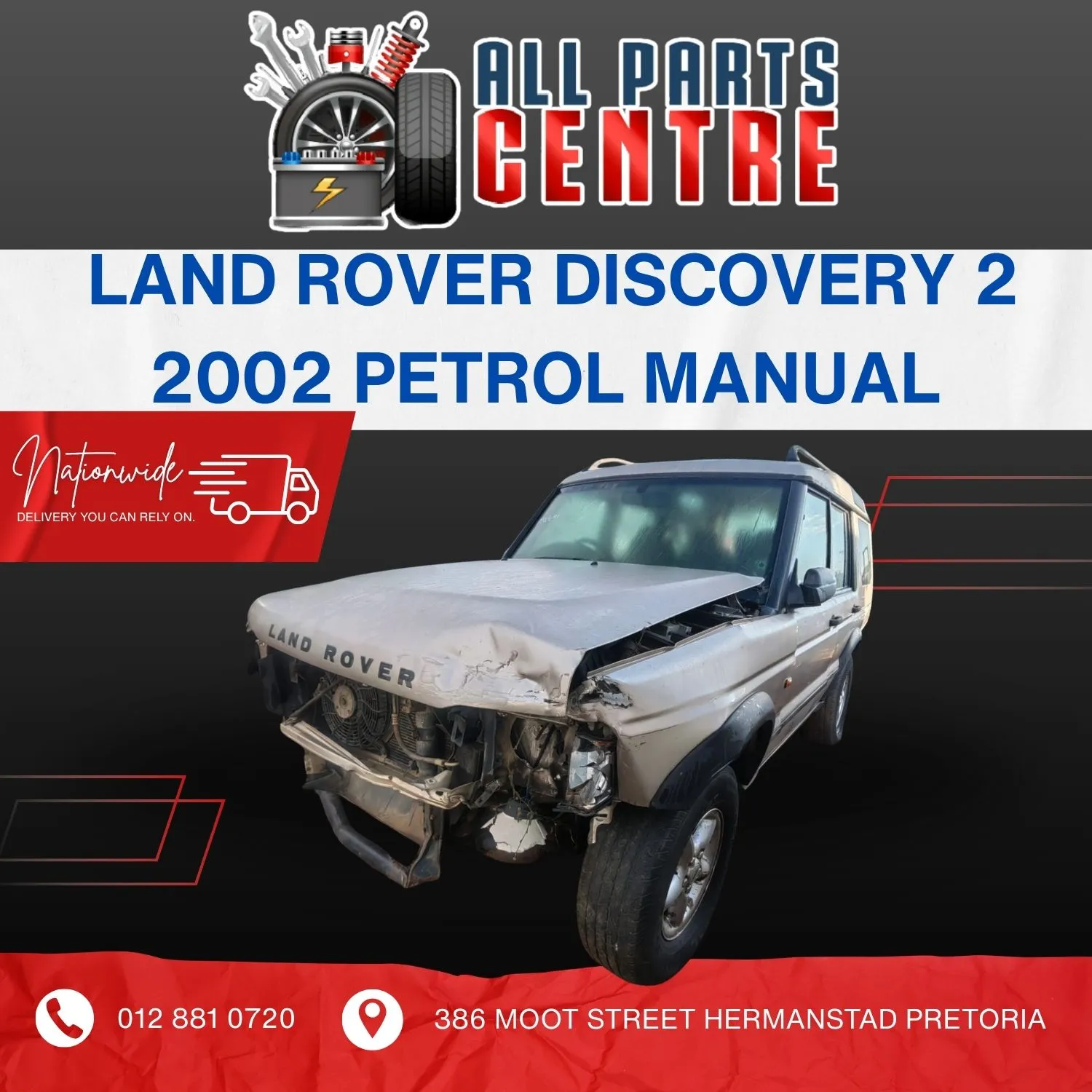 2002 Land Rover Discovery  view 2