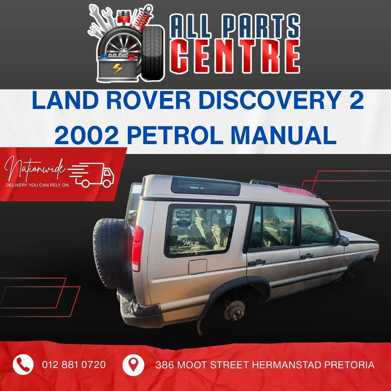 2002 Land Rover Discovery  view 3
