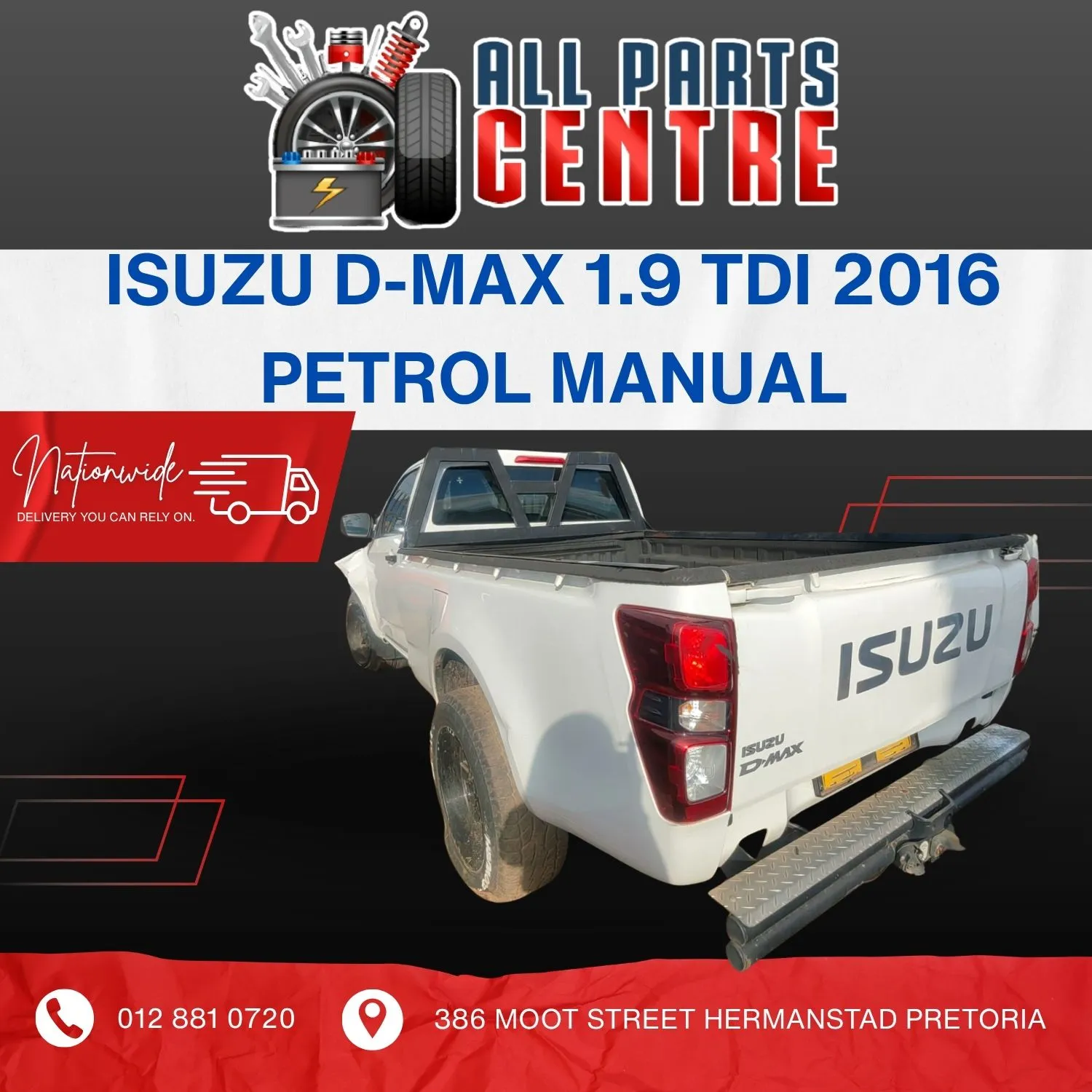 2016 Isuzu D-Max 1.9 TDI view 4