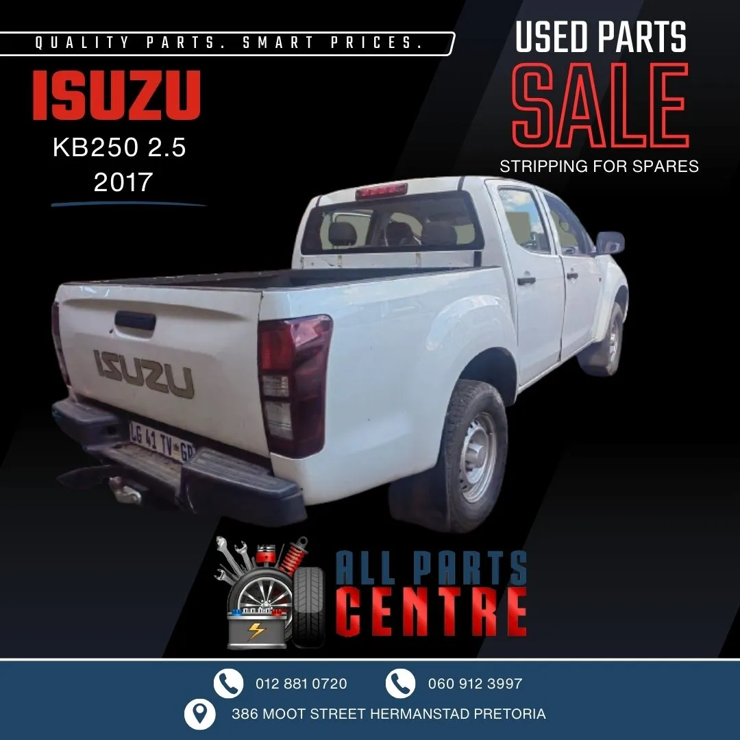2017 Isuzu KB 4JK1 view 4
