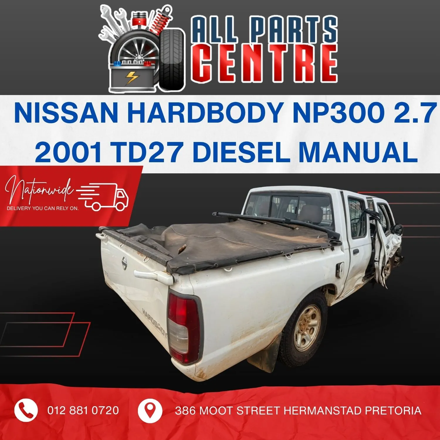 2001 Nissan Hardbody TD27 view 4