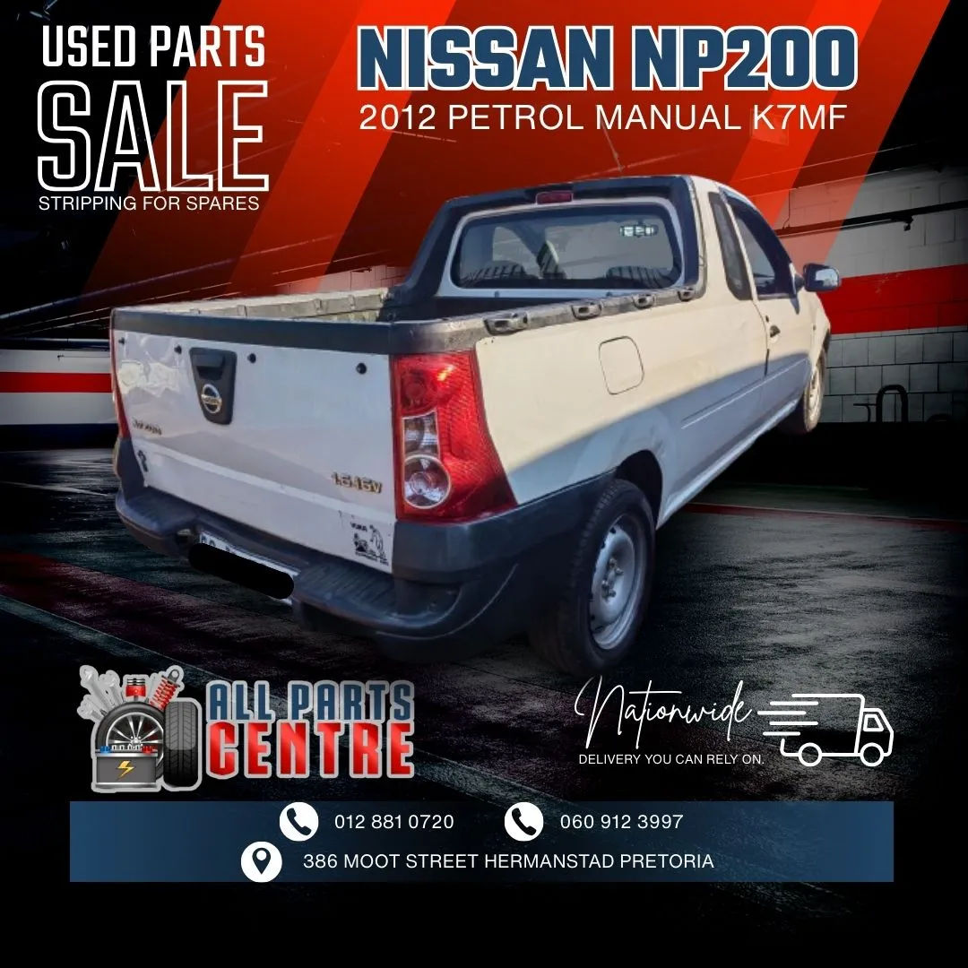2012 Nissan NP200 K7MF view 3