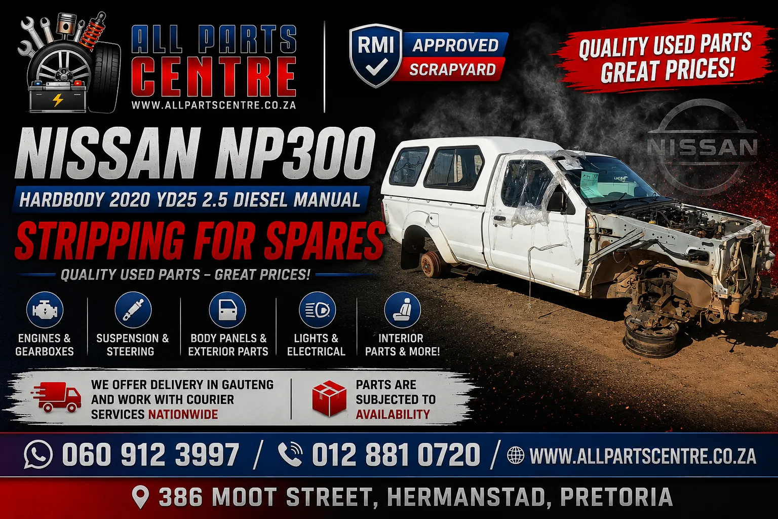2020 Nissan NP300 YD25 view 2