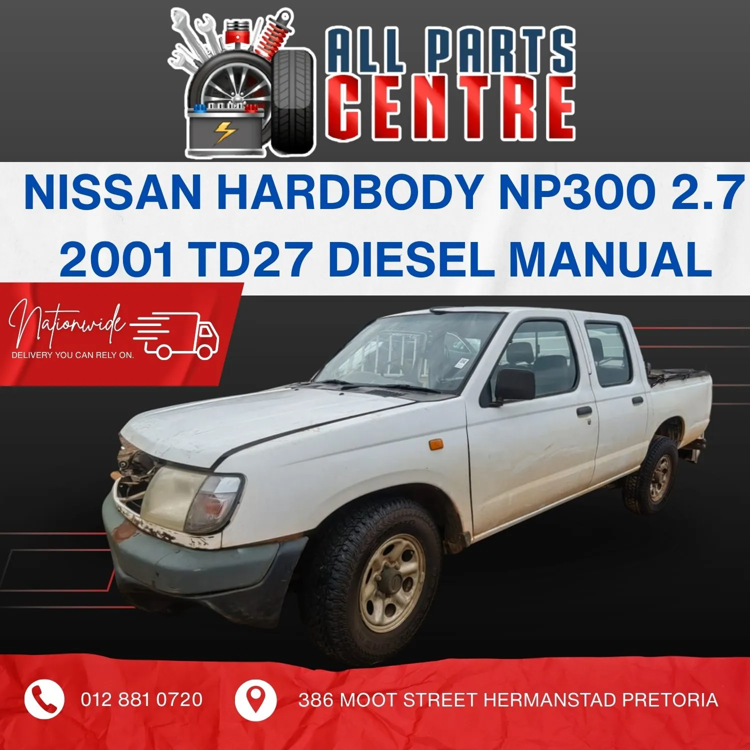 2001 Nissan Hardbody TD27 view 2